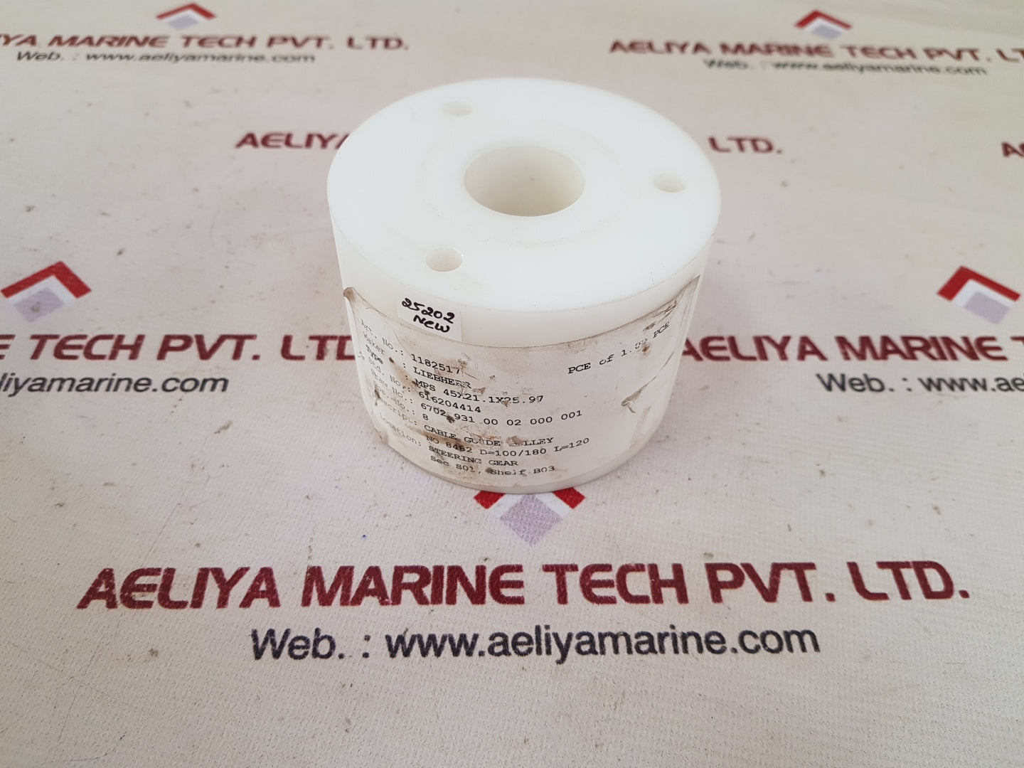 Liebherr mps 45x21.1x25.97 cable guide pulley