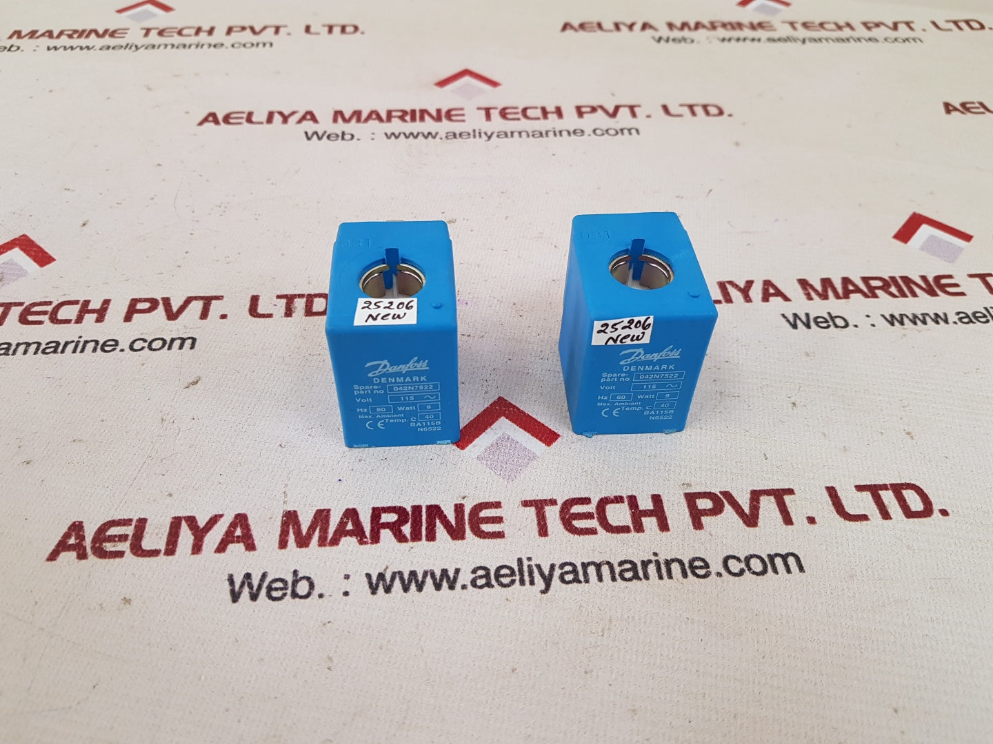 Danfoss 042n7522 coil 115v 60hz 9w 