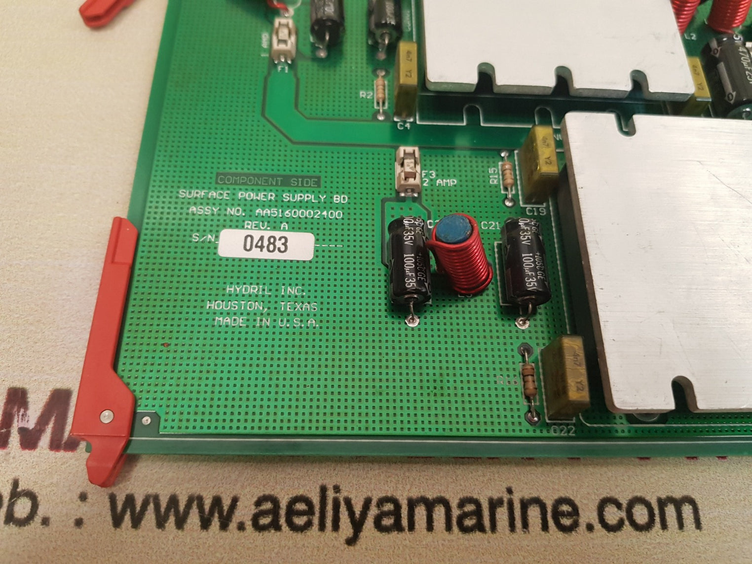 Hydril aa5160002400 surface power supply board 