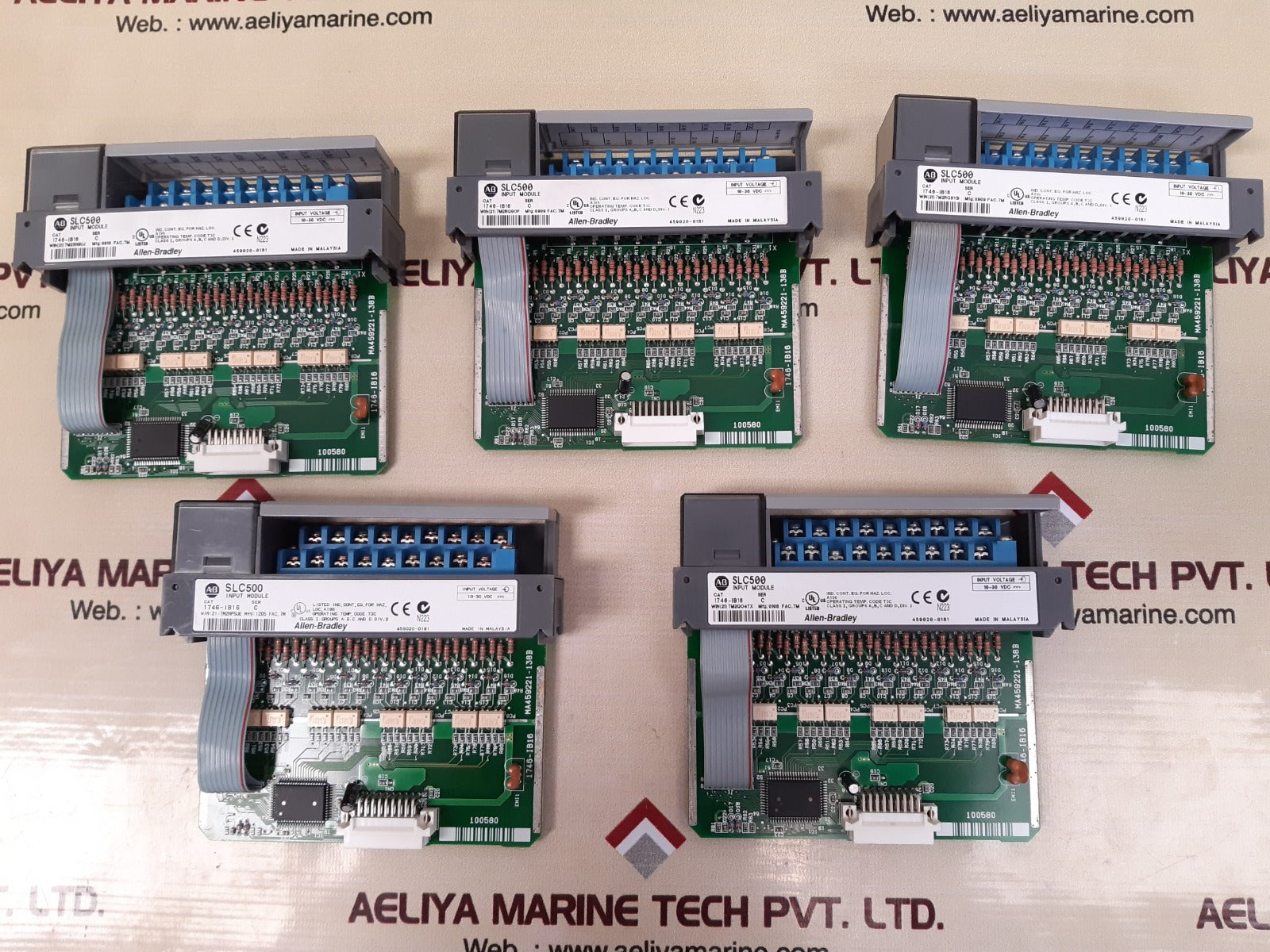 Allen-bradley 1746-ib16 ser c slc500 input module div. 2