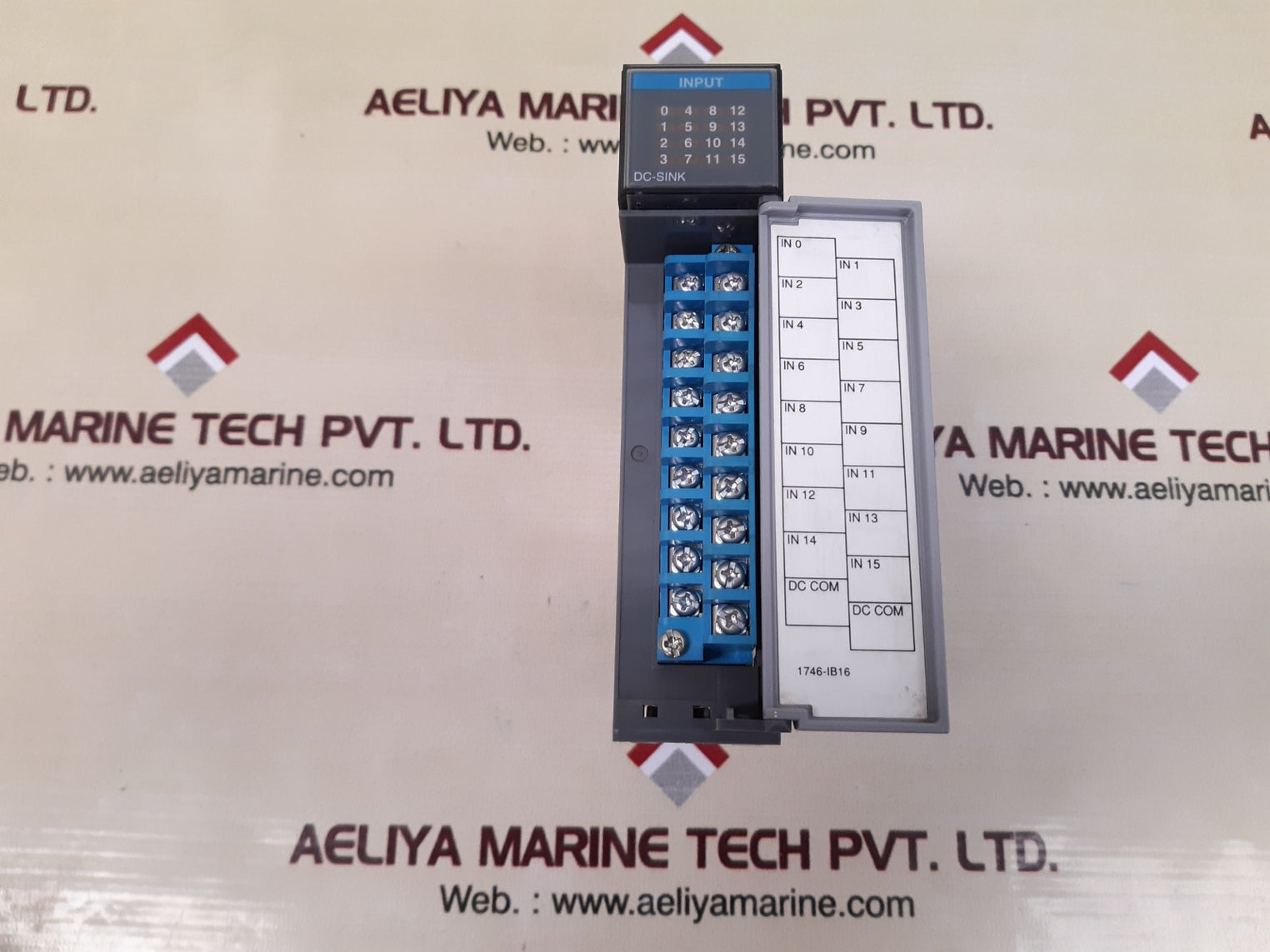 Allen-bradley 1746-ib16 ser c slc500 input module div. 2