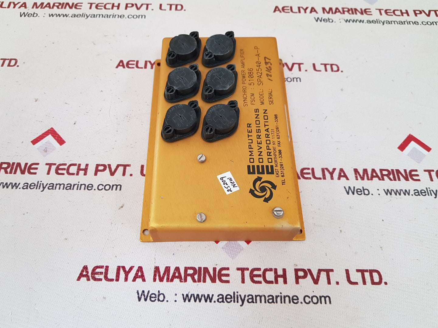 Computer conversions spa2540-a-p synchro power amplifier