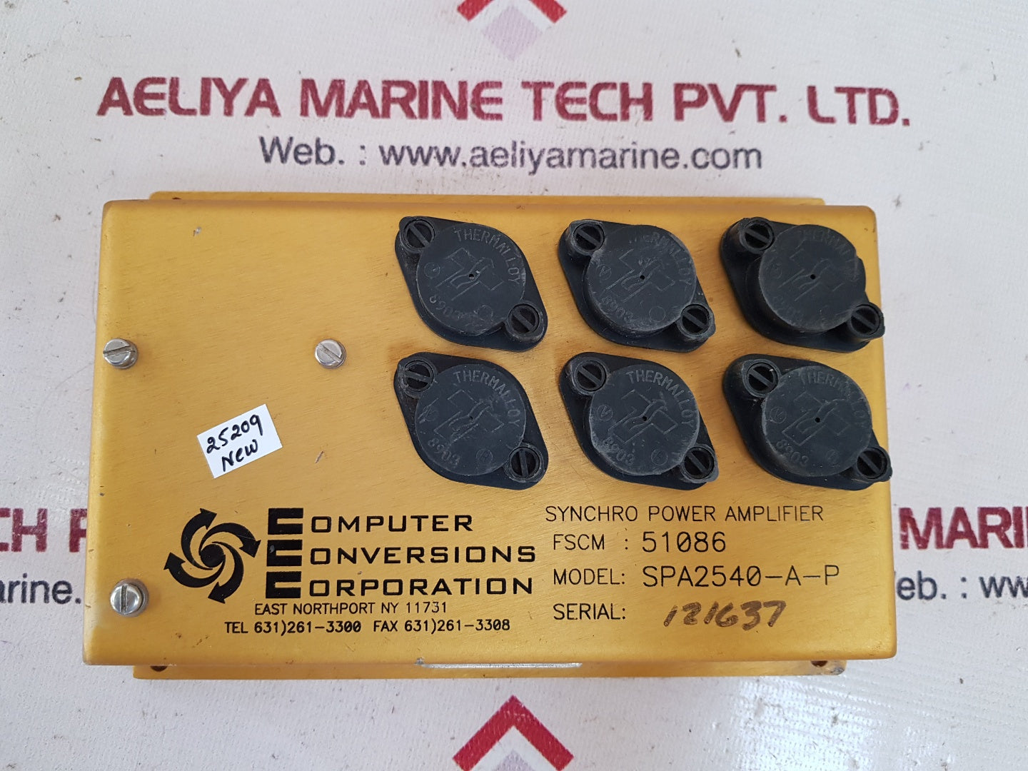 Computer conversions spa2540-a-p synchro power amplifier