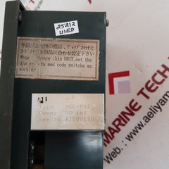 Jrcs scu-rn2 starter cobntrol unit ac 18v