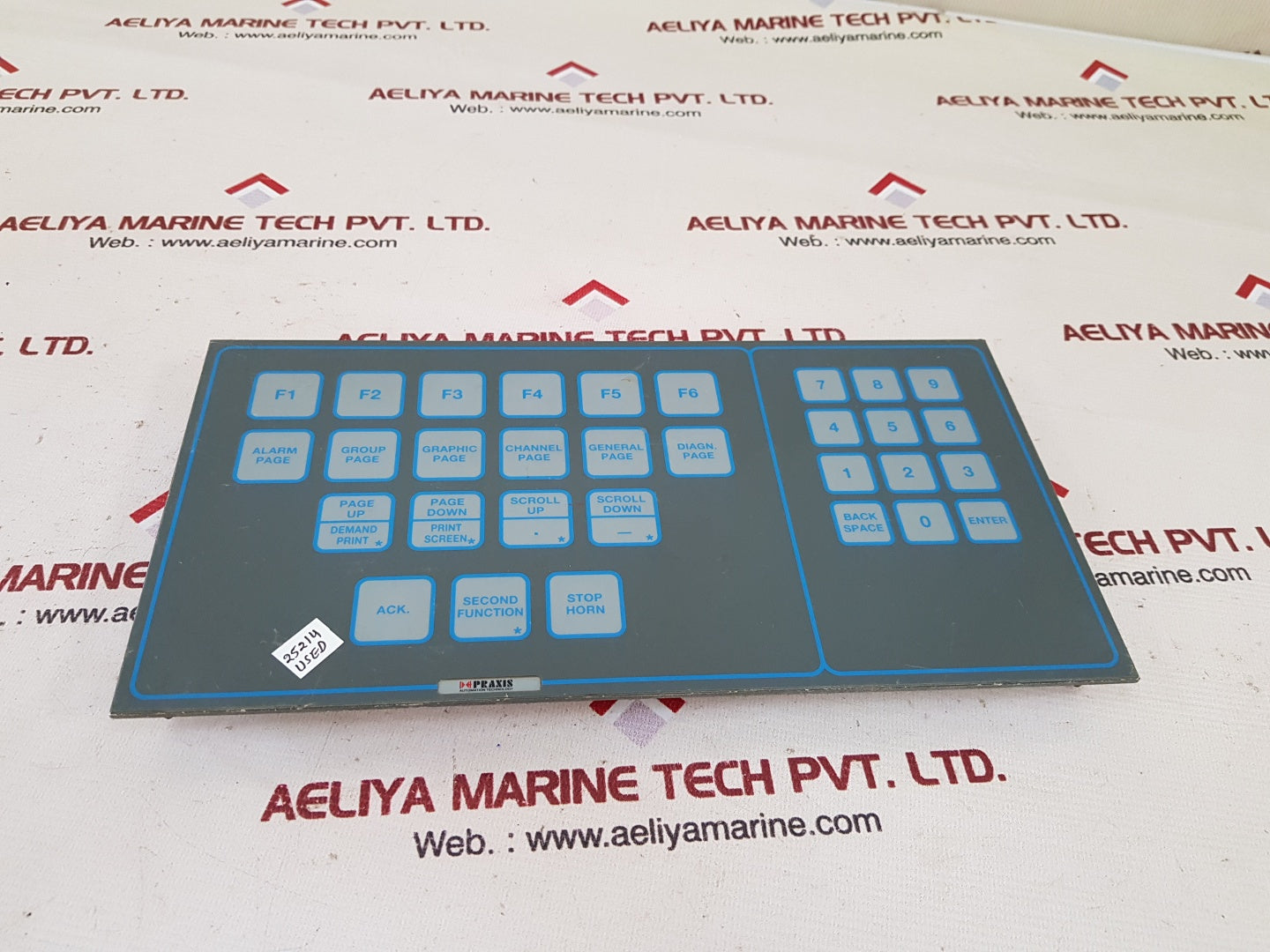 Praxis automation 98.6.021.004 display