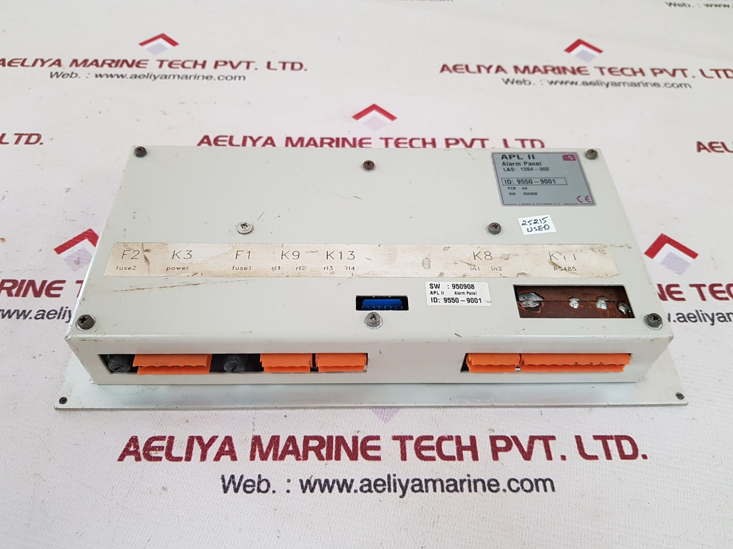 Lanng & stelman 1284-002 alarm panel pcb. a4