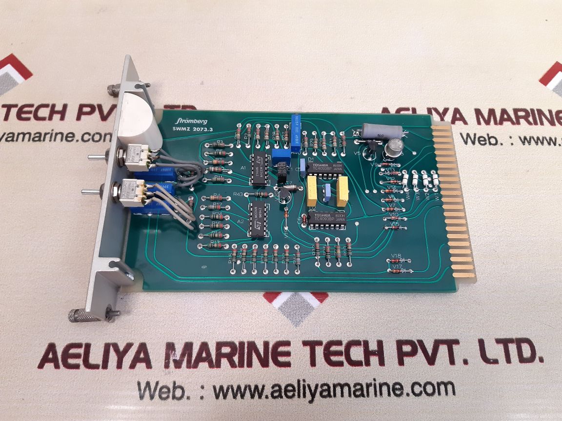 Stromberg swmt 1j1 alarm unit pcb card 2073.3