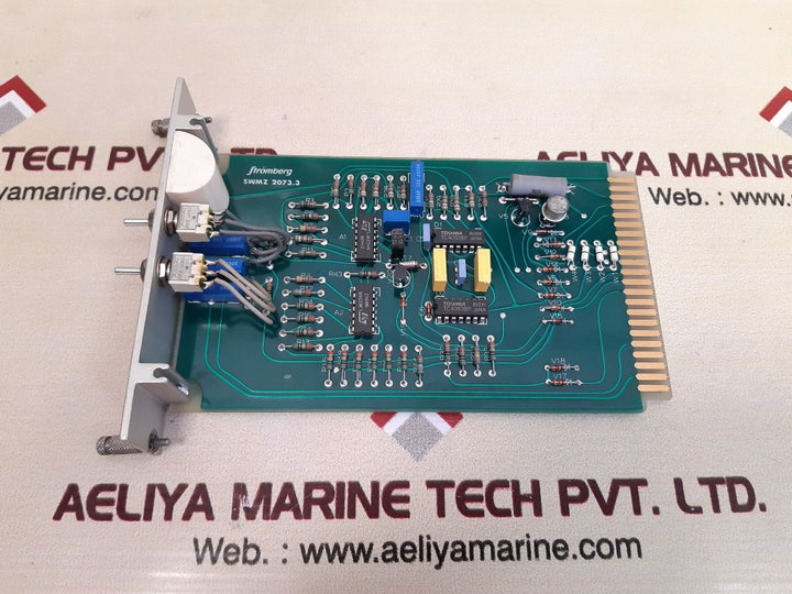 Stromberg swmt 1j1 alarm unit pcb card 2073.3