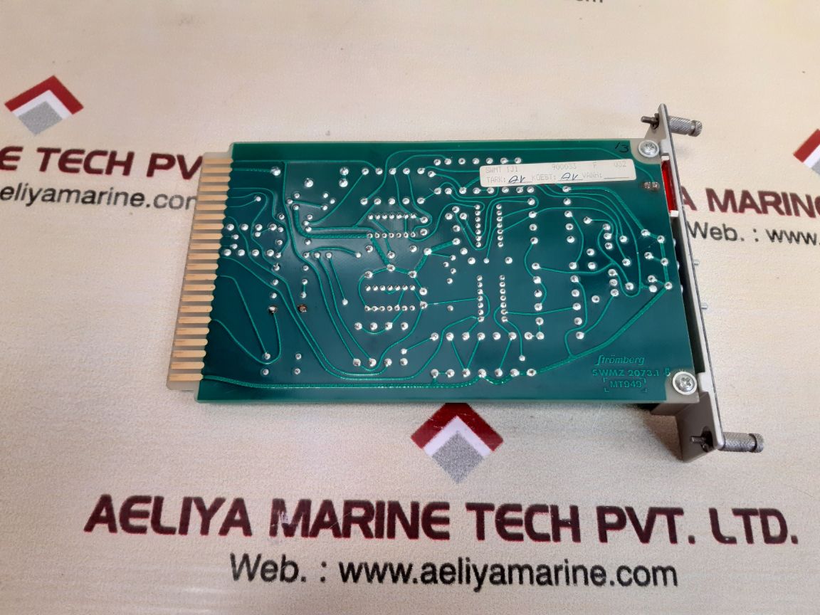 Stromberg swmt 1j1 alarm unit pcb card 2073.3