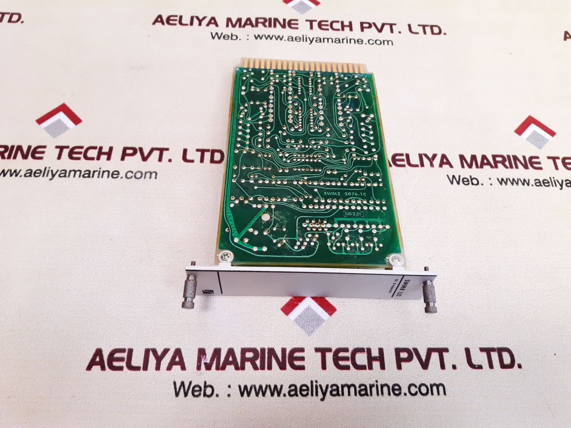 Stromberg swmr 1j1 alarm unit pcb card swmz 2076.6