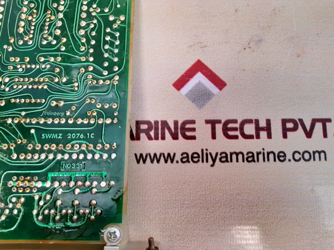 Stromberg swmr 1j1 alarm unit pcb card swmz 2076.6