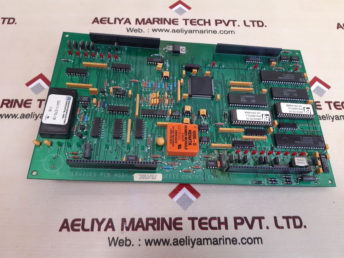 Bj services 62668-x rev.u pcb card