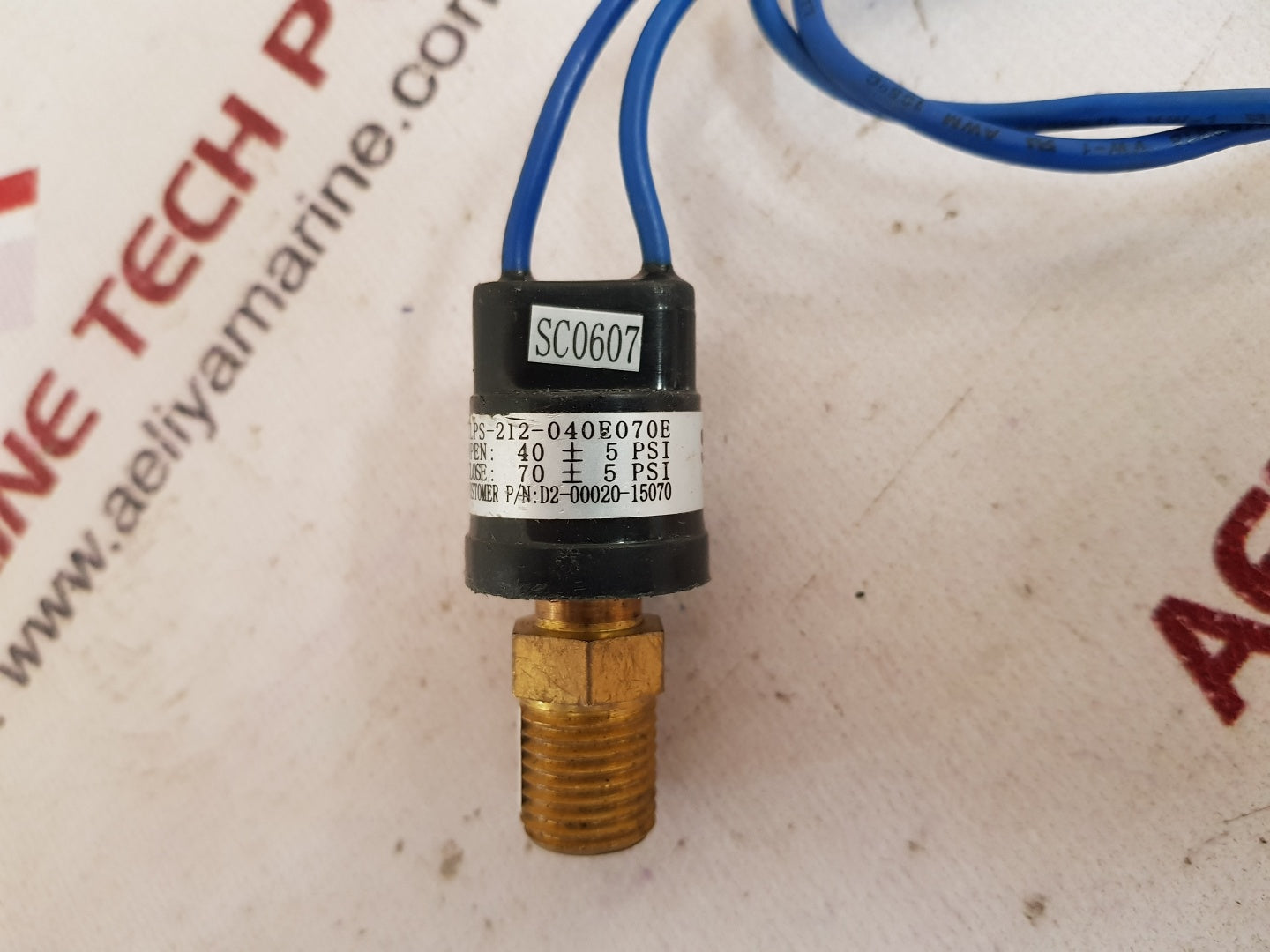 Set of 2x Sentrion 8228c pressure switch sensor