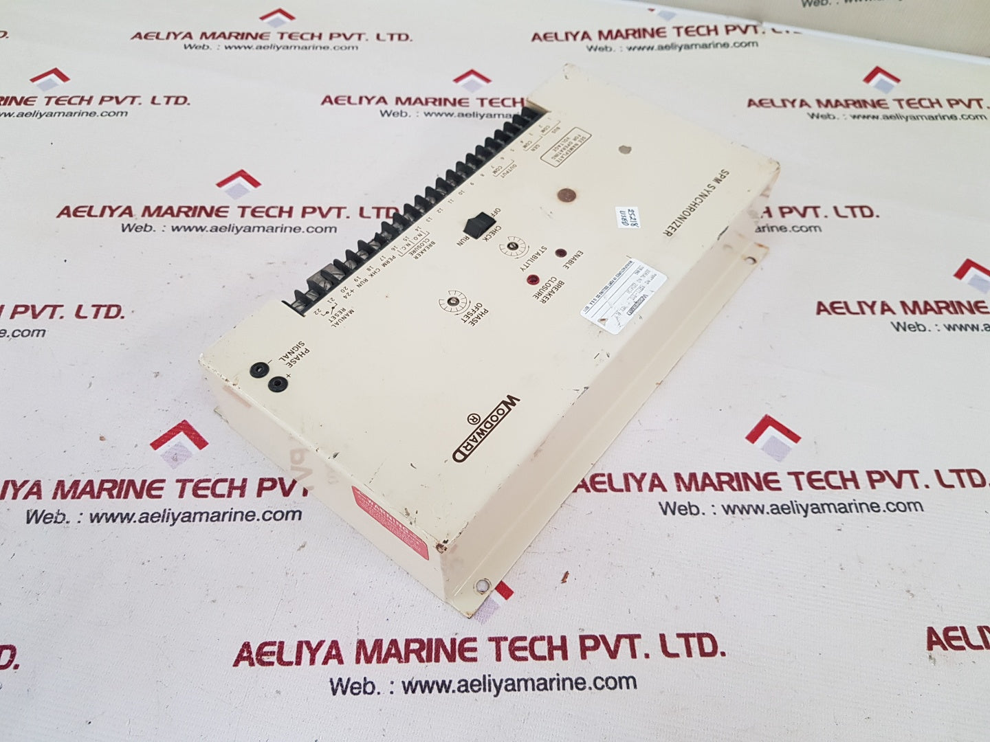 Woodward a8271-610 spm synchronizer 115 vac