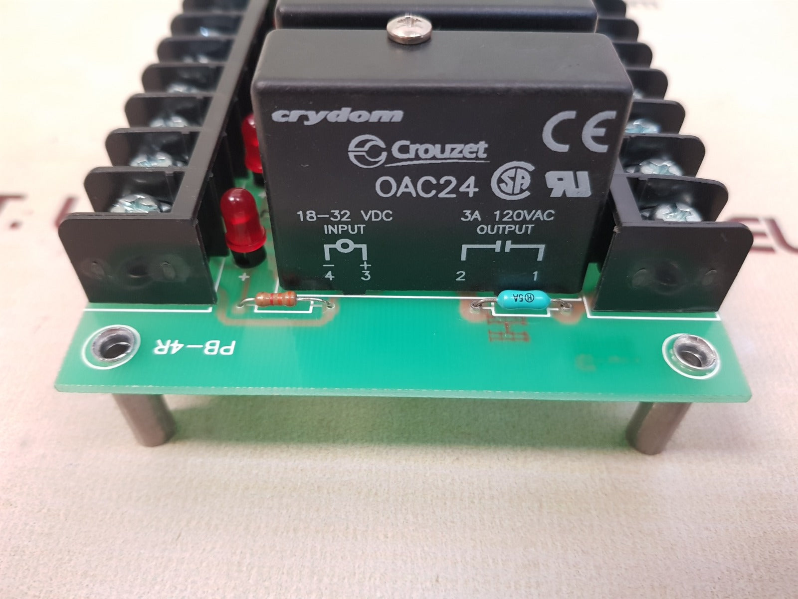 Crydom crouzet pb-4r board 