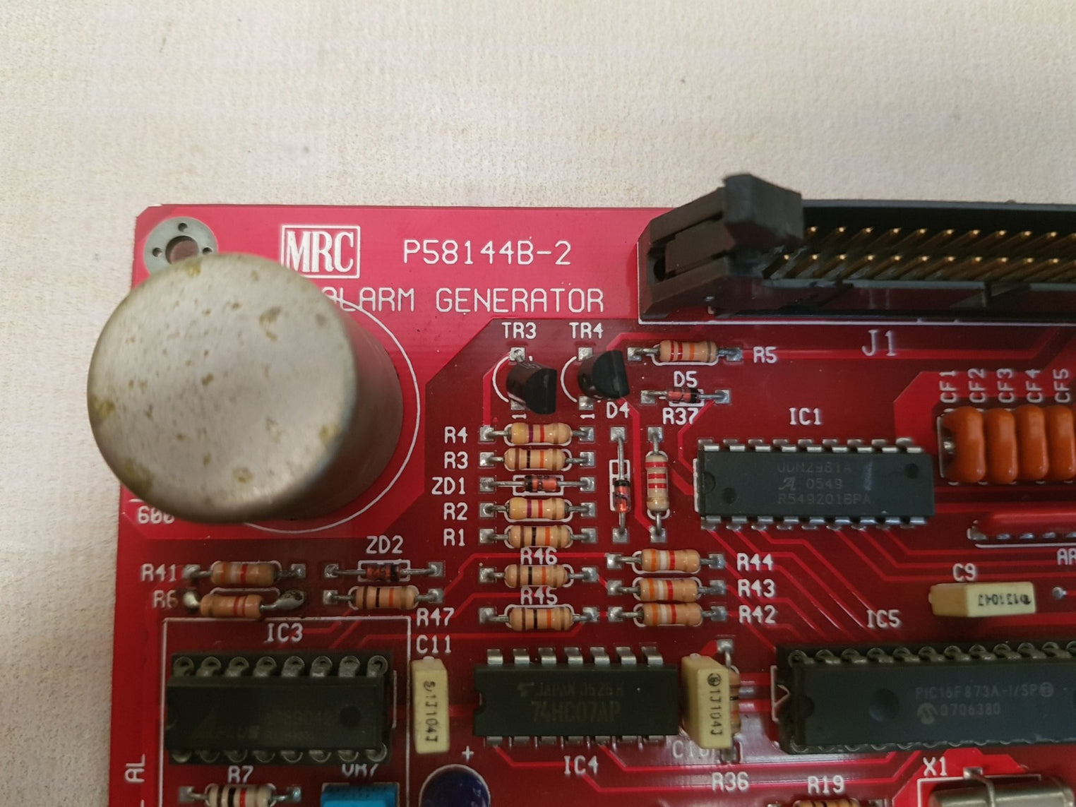 Mrc p58144b-2 alarm generator pcb card 