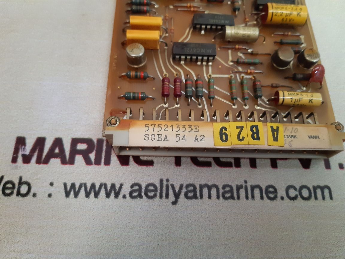 Stromberg sgea 54 a2 circuit board card 57521333e