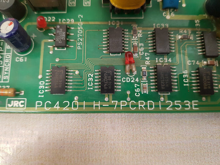 Jrc cmj-304a pcb card pc4201 h-7pcrd1253e