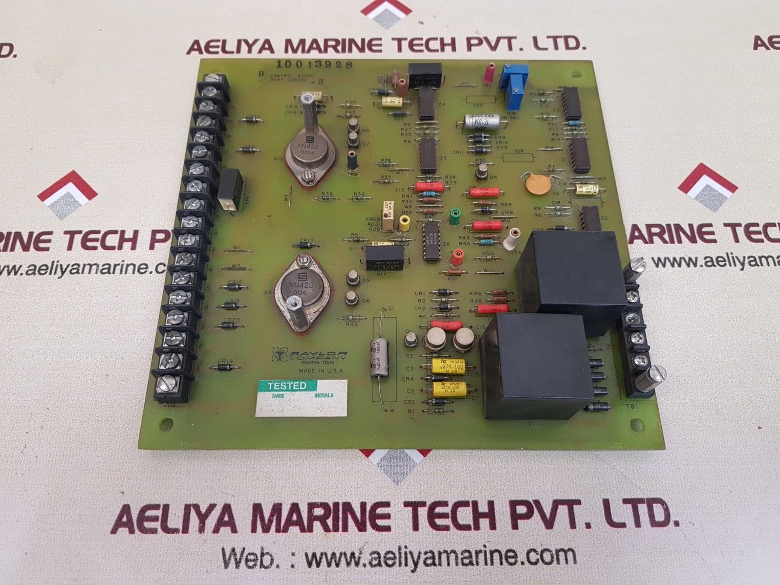 Baylor d28380-3 control board