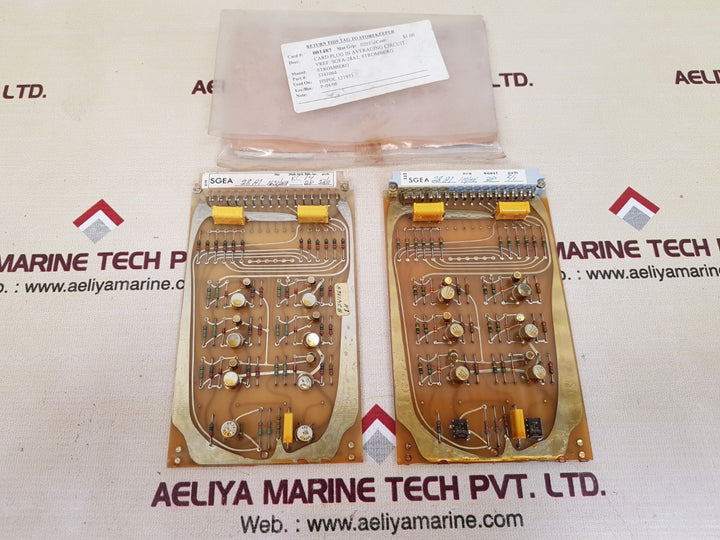 Stromberg sgea 28 a1 circuit board