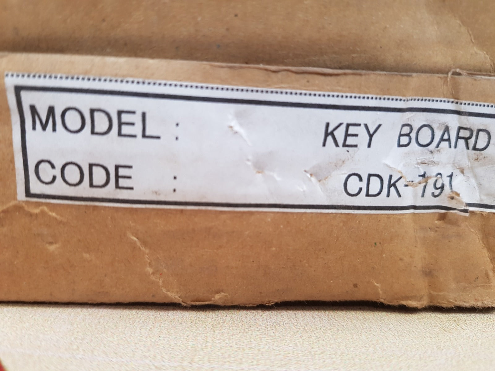 Jrc cdk-191 6pckd00638d keyboard