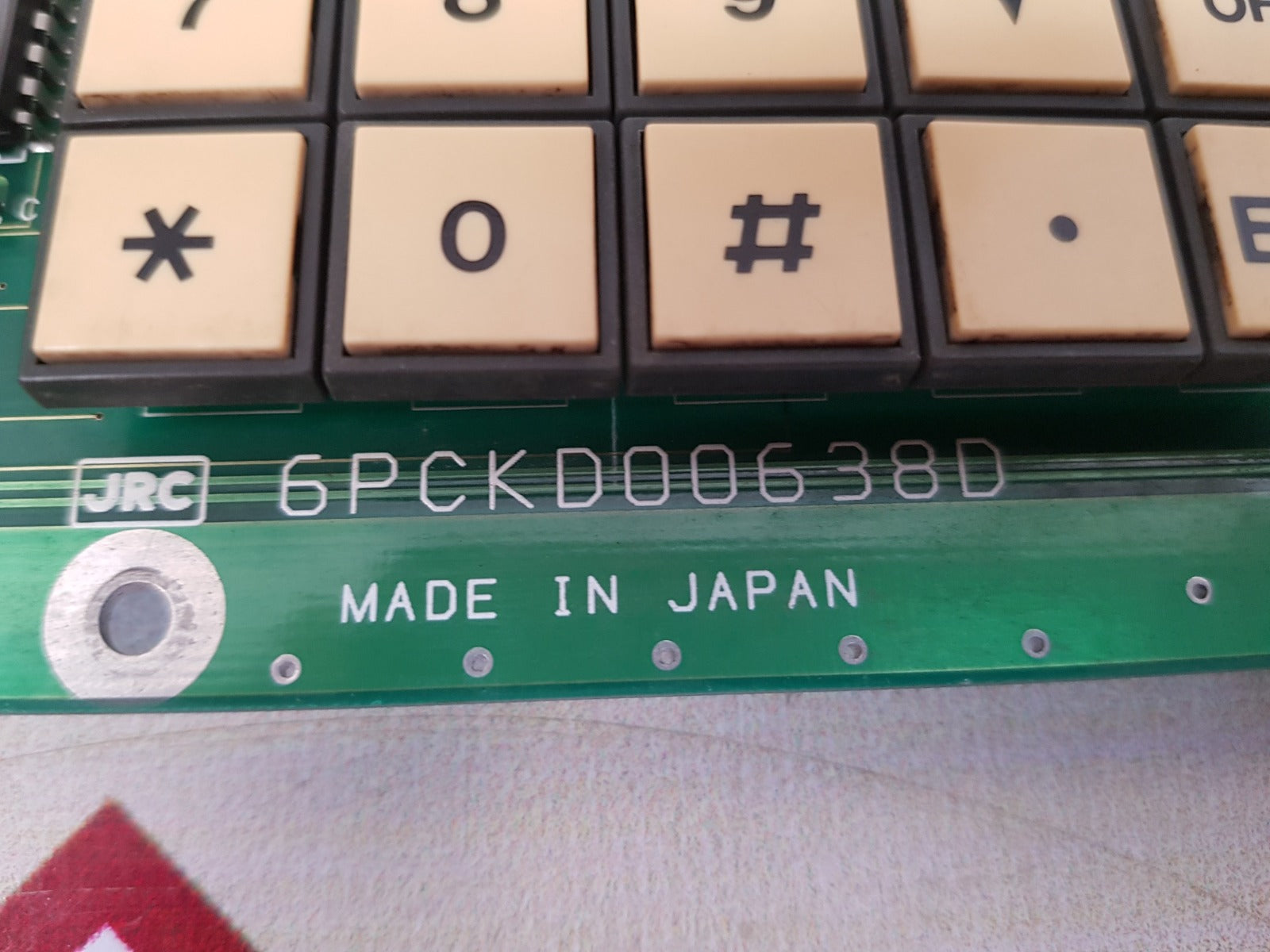Jrc cdk-191 6pckd00638d keyboard