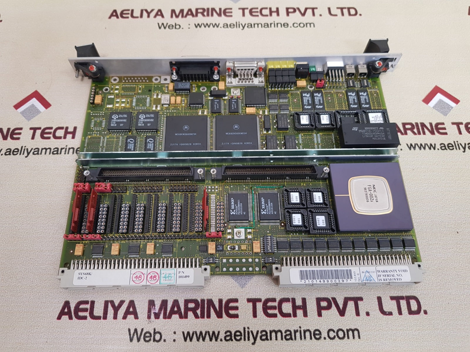 Force sys68k idc-2 control board

