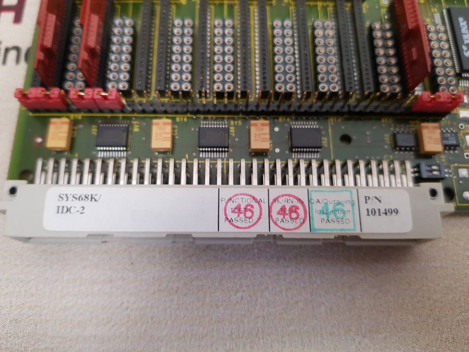 Force sys68k idc-2 control board
