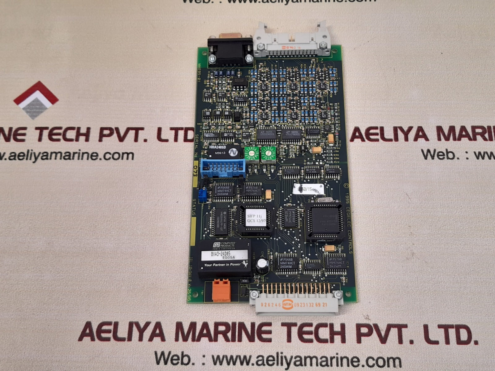 Cegelec controls mae95-01 pcb card
