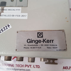 Ginge-kerr smokedetector system rd 9010