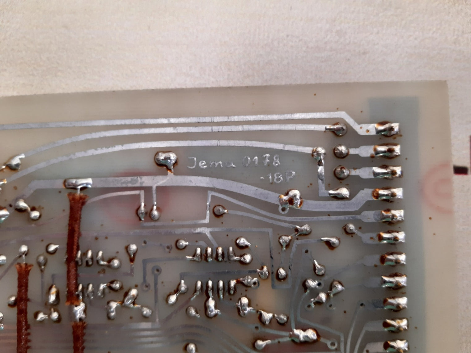 Jema 0178-18p pcb card