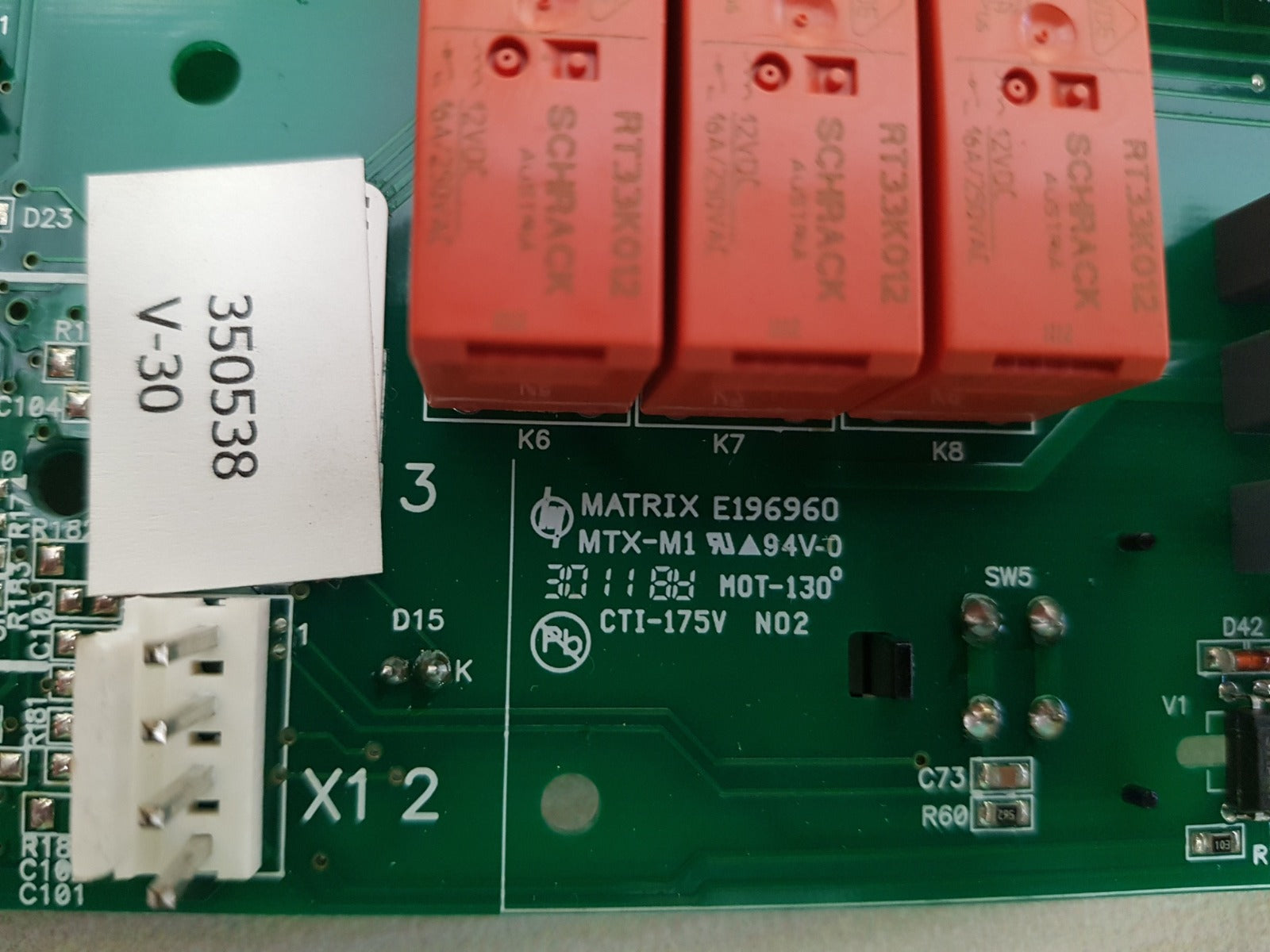 Girbau 501870-00 pcb card
