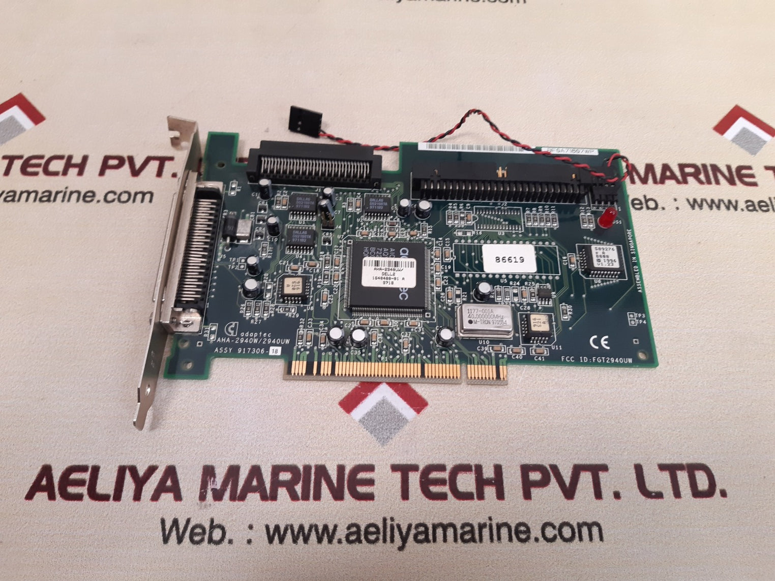 Dell adaptec aha-2940uw/dell2 controller card