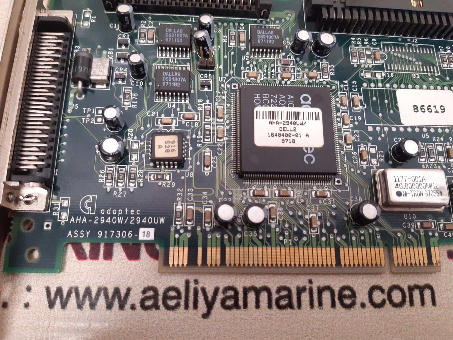 Dell adaptec aha-2940uw/dell2 controller card