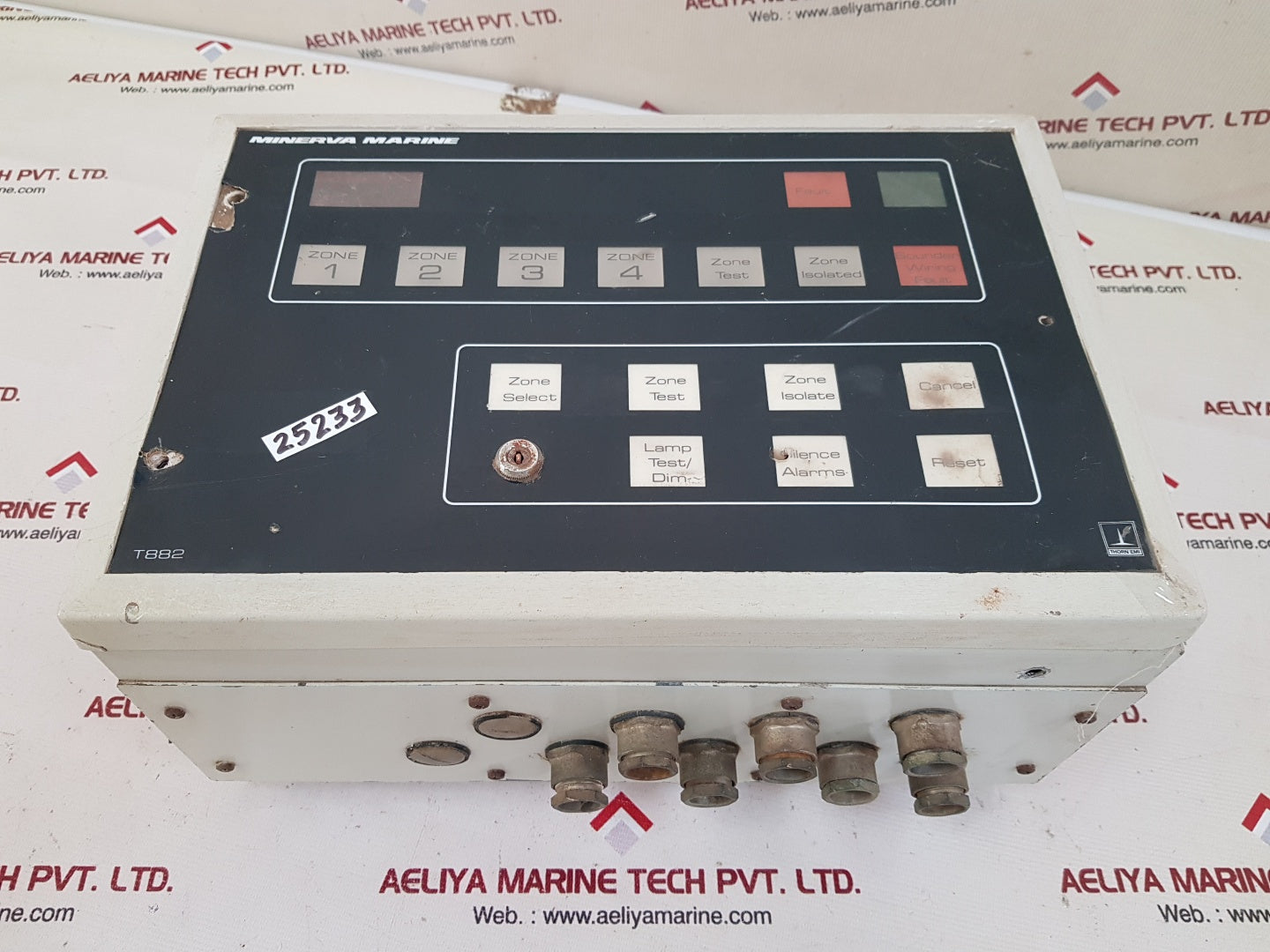 Minerva marine t882 fire alarm system