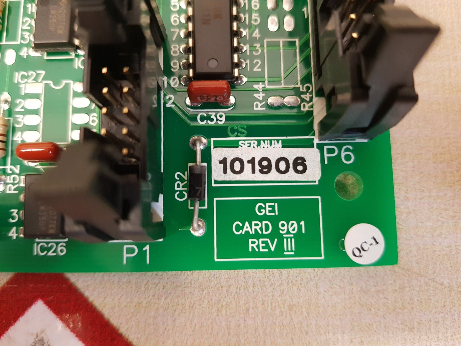 Gei card 901 rev iii pcb card New