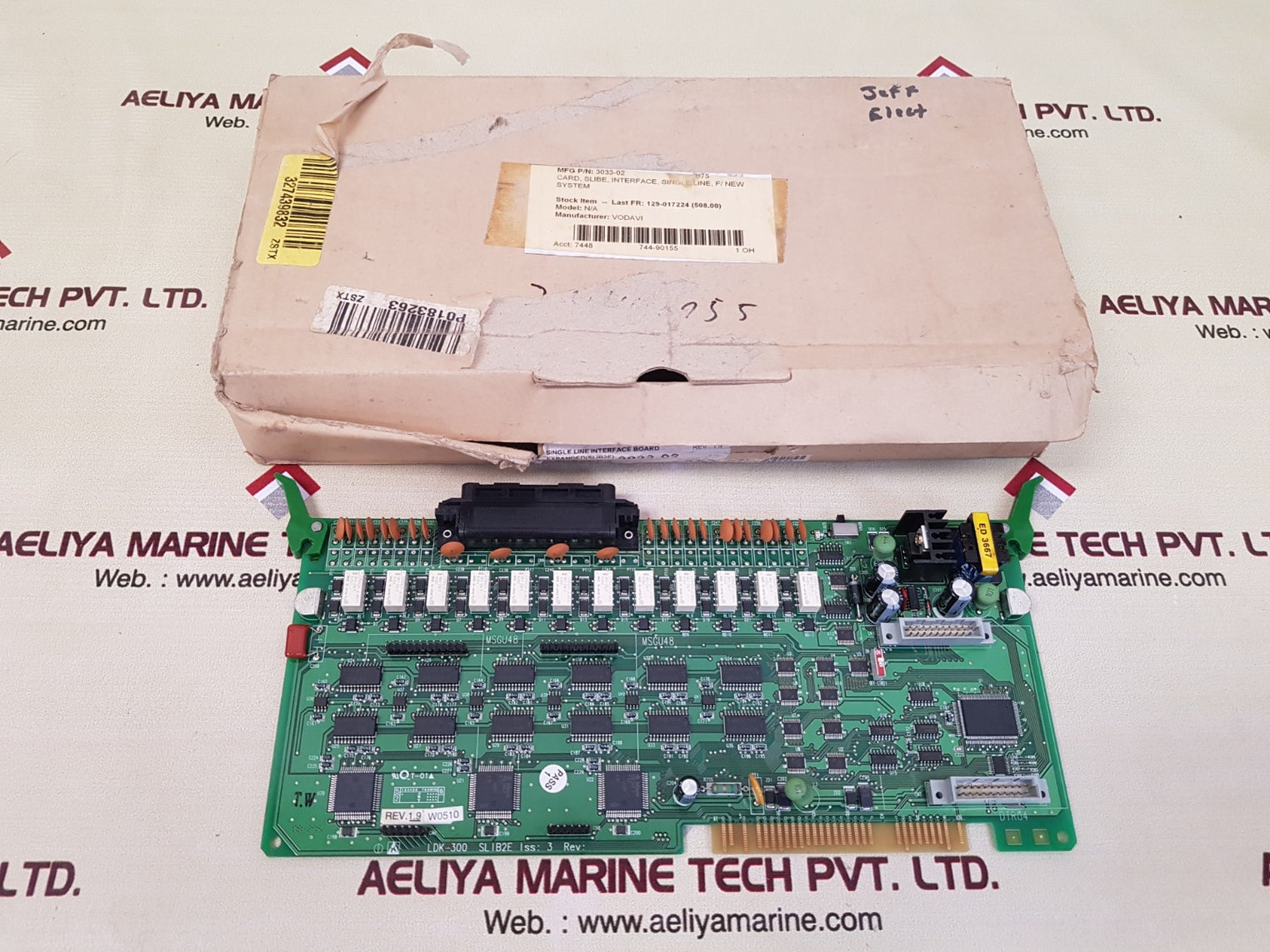 Vodavi ldk-300 slib2e single line interface board