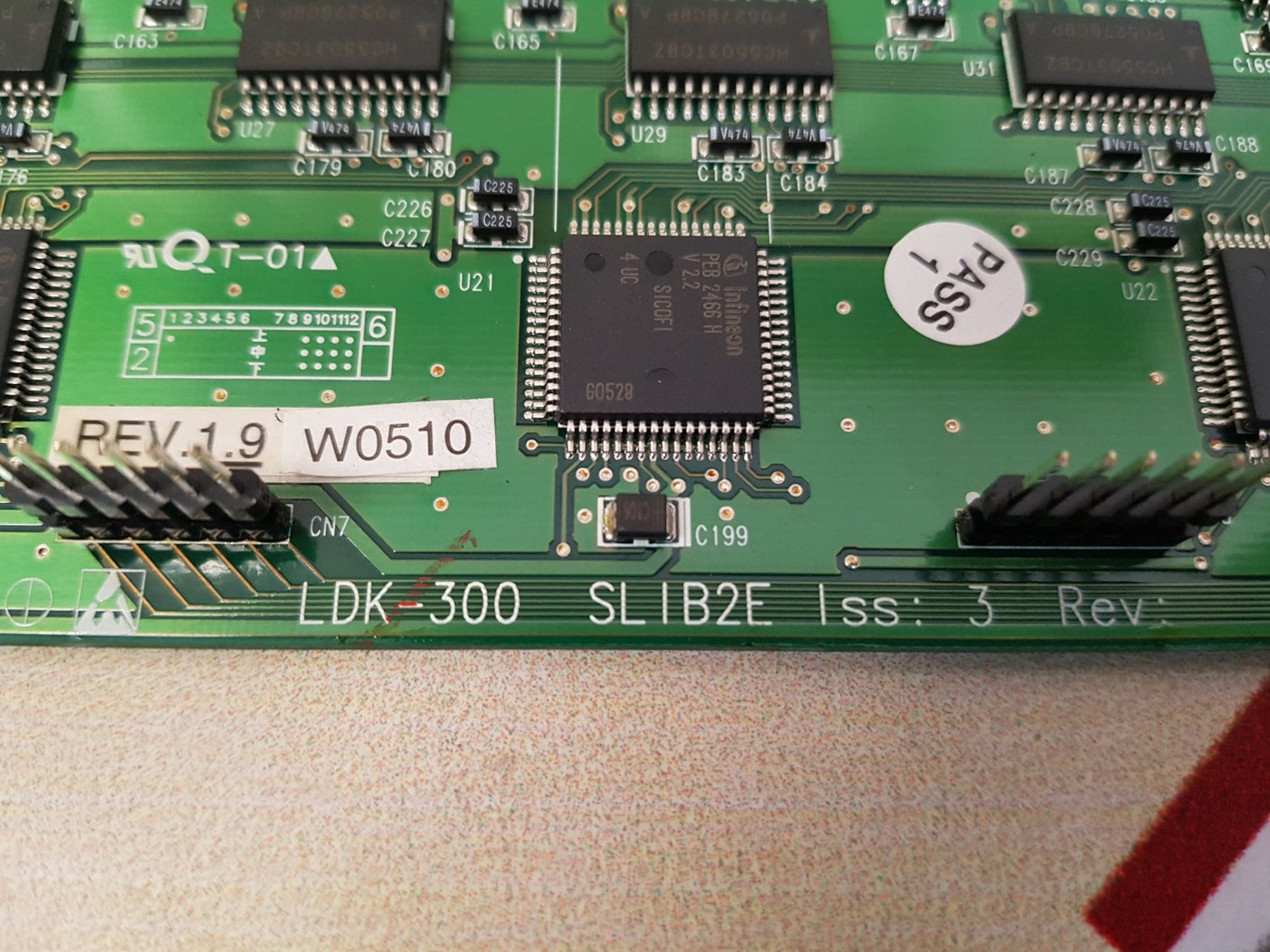 Vodavi ldk-300 slib2e single line interface board