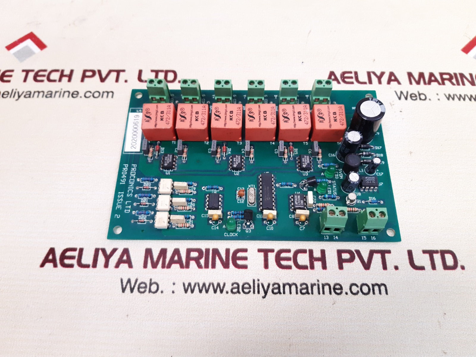 Proconics pr0491 issue 2 pcb card 