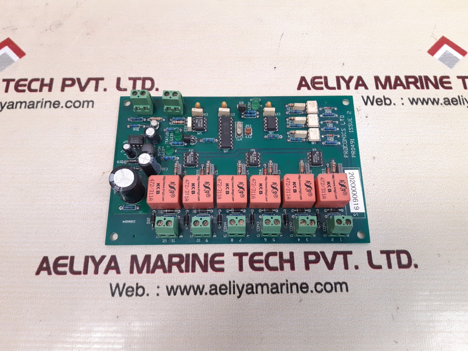 Proconics pr0491 issue 2 pcb card 
