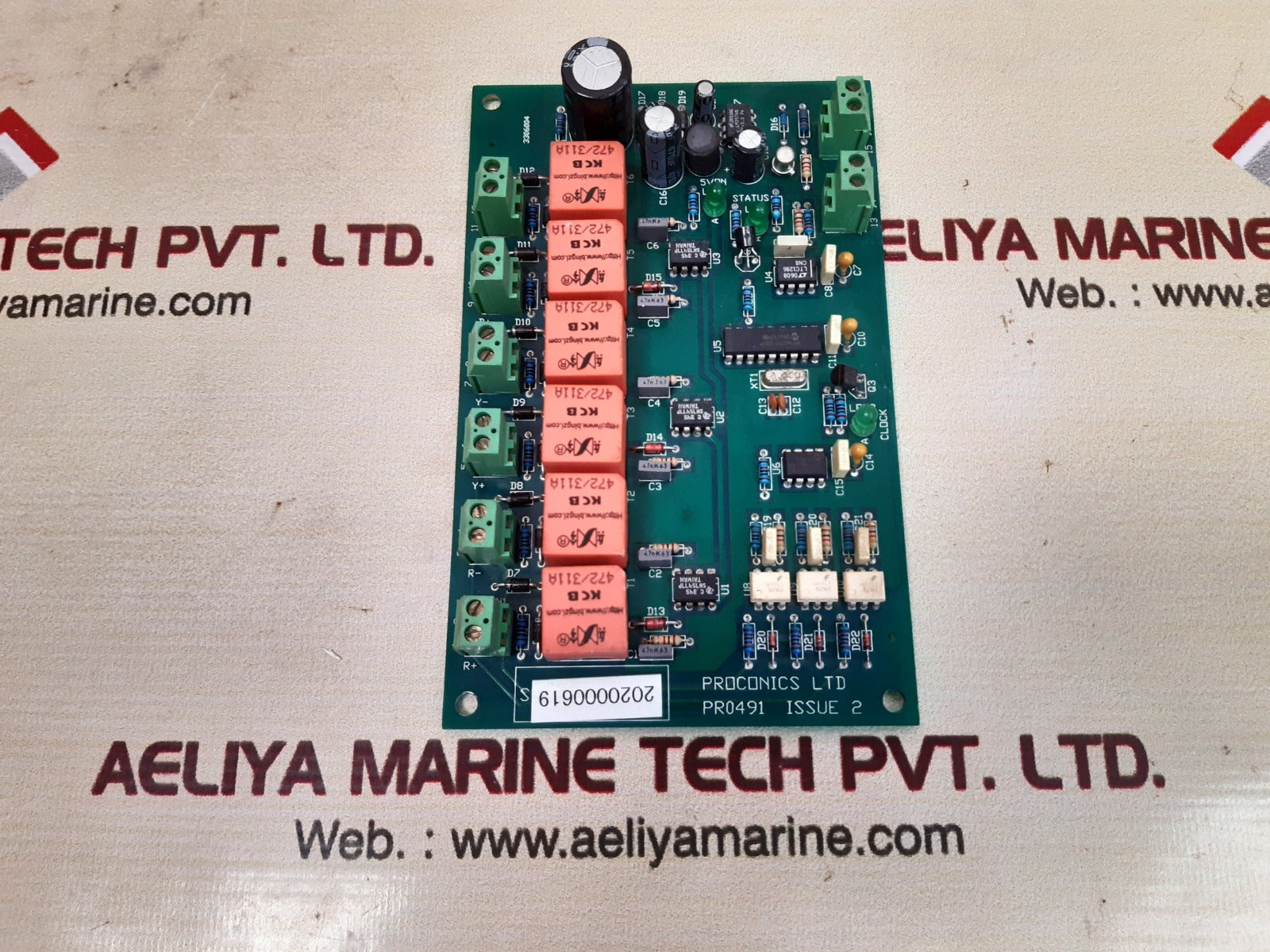 Proconics pr0491 issue 2 pcb card 