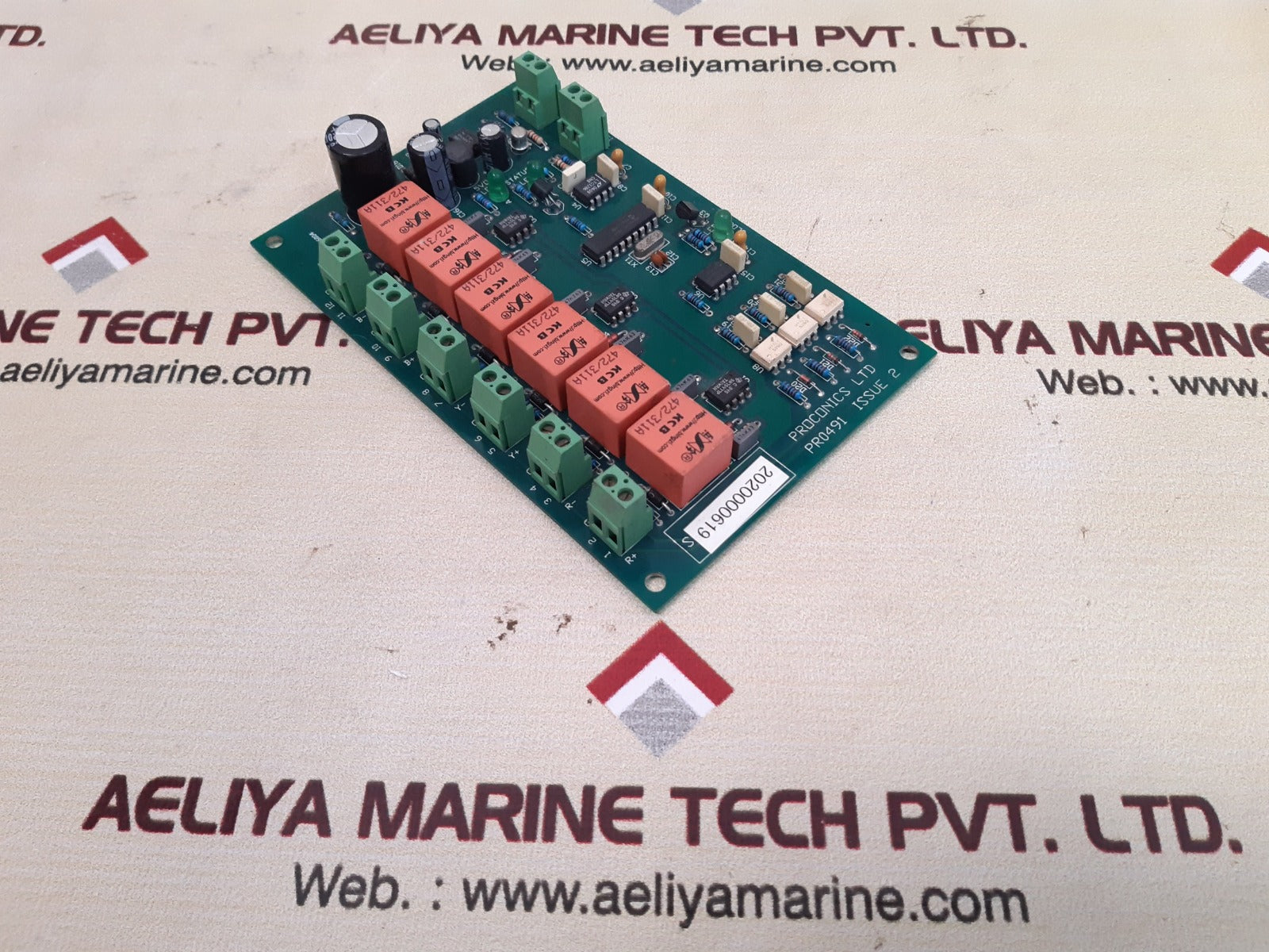 Proconics pr0491 issue 2 pcb card 