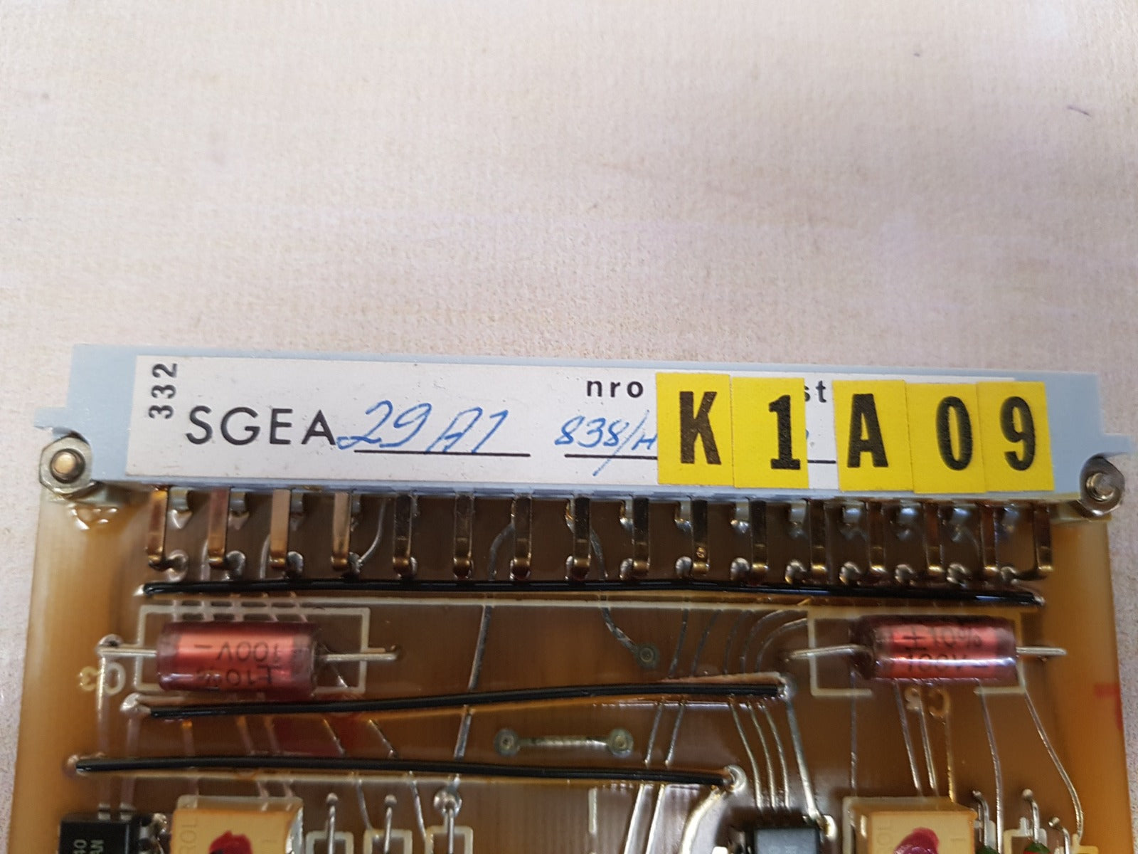 Stromberg sgea 29a1 circuit board