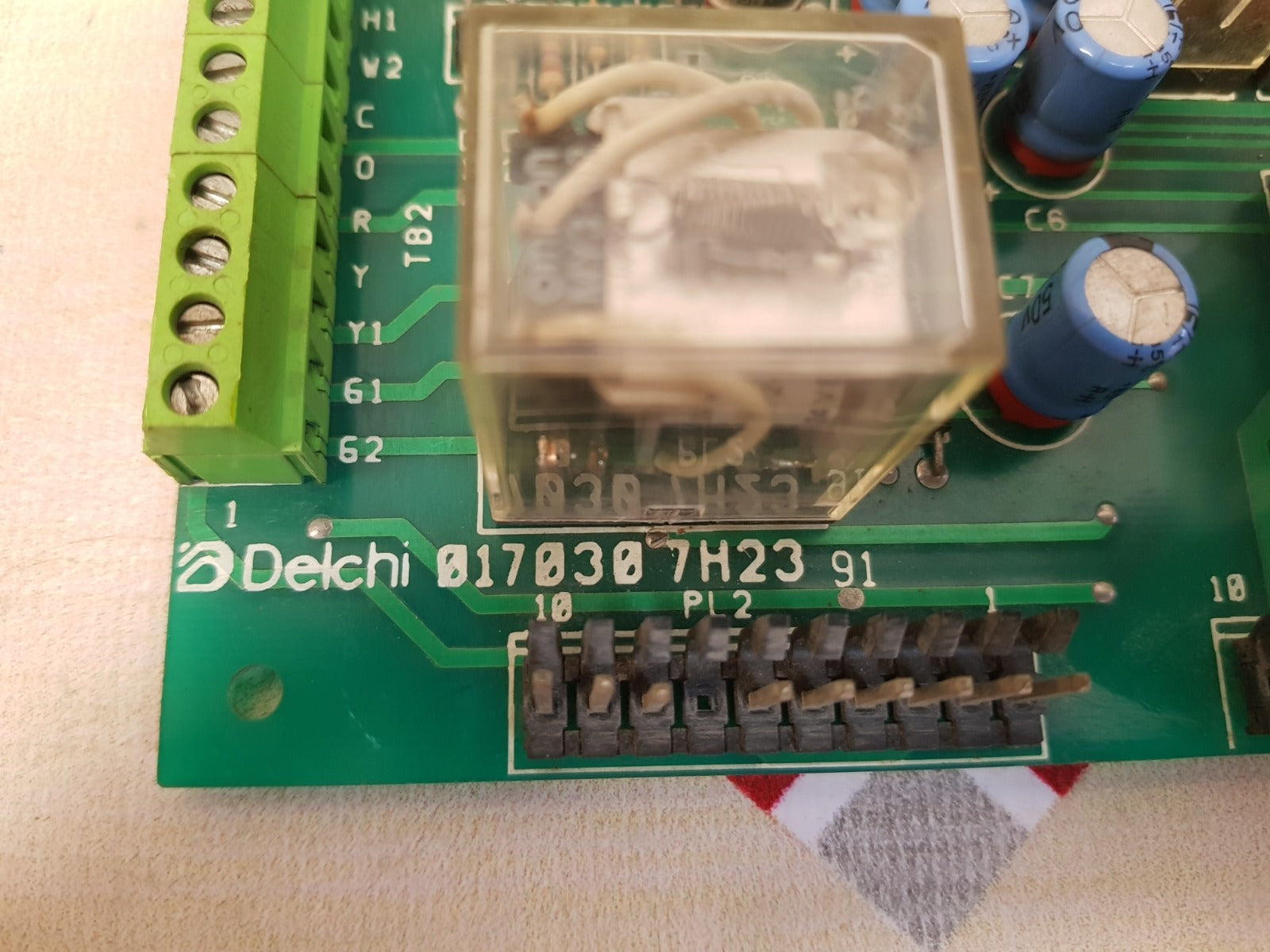 Delchi 0170307h23 control circuit board