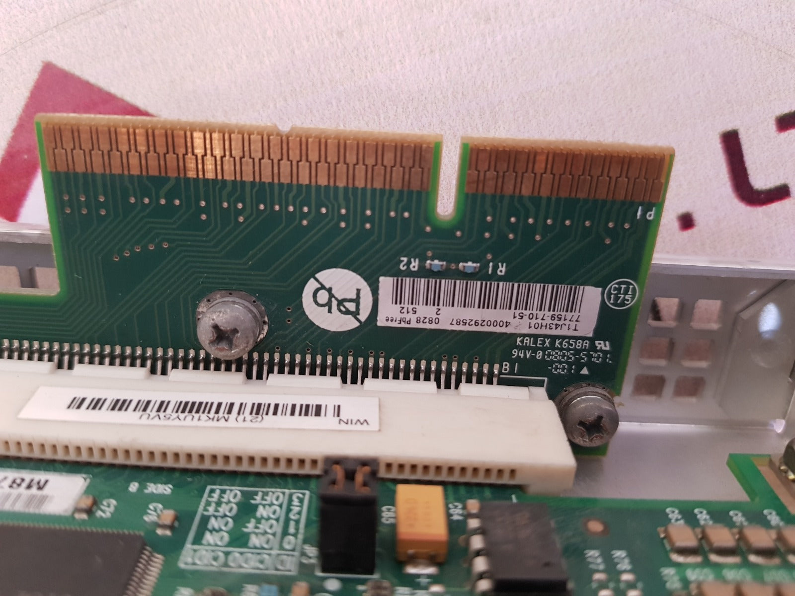 Allen-bradley 2711p-rn6 ser.b panelview plus module