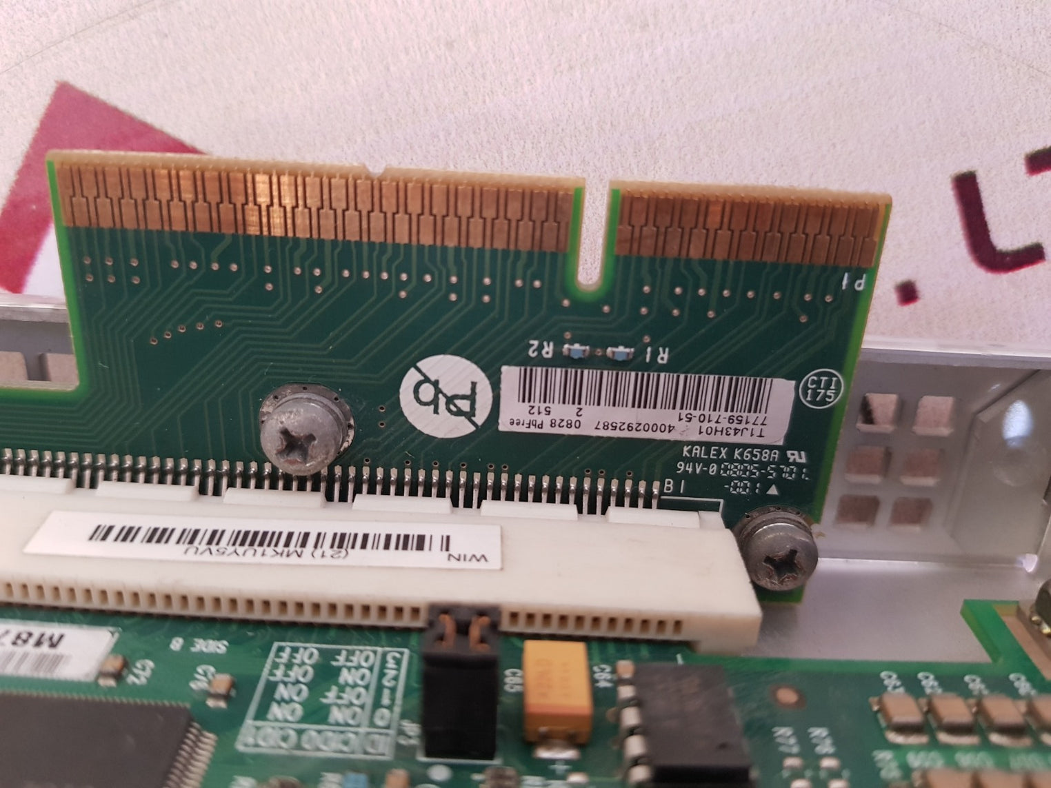 Allen-bradley 2711p-rn6 ser.b panelview plus module