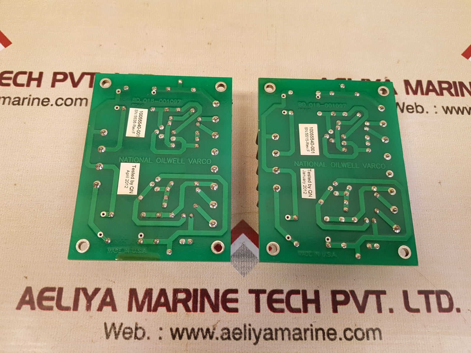 National oilwell varco 10055540-001 pcb card