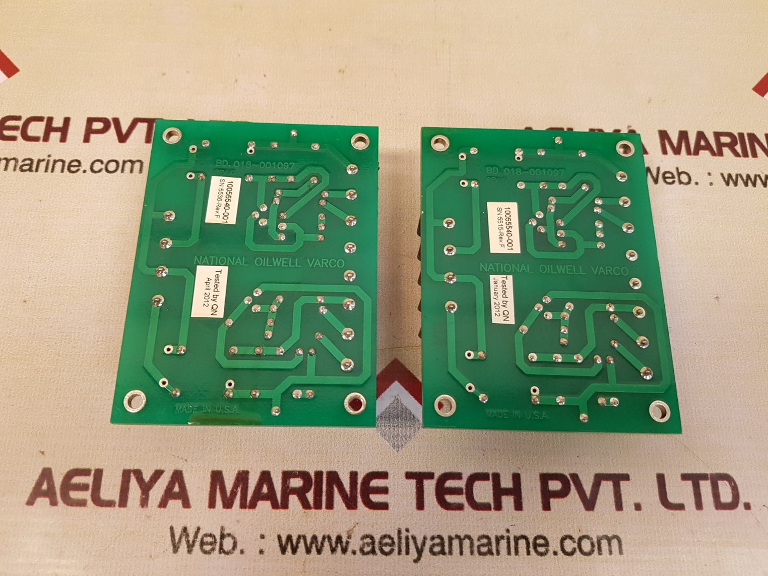 National oilwell varco 10055540-001 pcb card