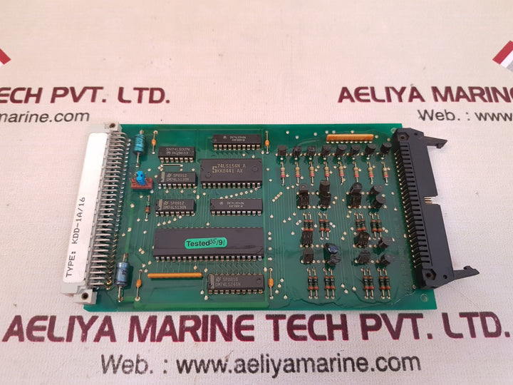 Kongsberg autronica Kdd-1a/16 analog input card 7252-008.0002