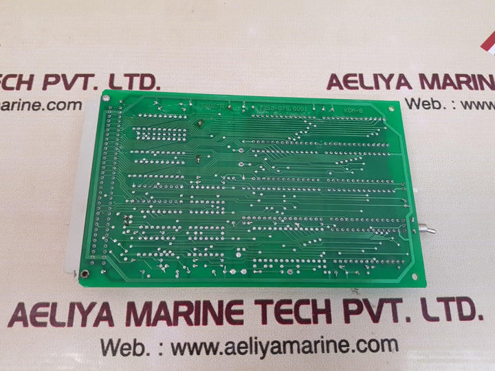 Kongsberg/autronica kdm-8 pcb card 7252-075.0001